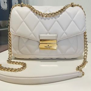 Kate Spade Carey Small quilted Flap Shoulder/crossbody bag.